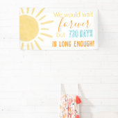 Banderoles Bienvenue à la maison jours avant (Insitu)