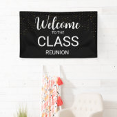 Banderoles bienvenue à la réunion de classe (En situation)