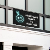 Banderoles Bienvenue à l'école (Bâtiment extérieur)