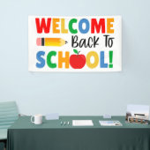 Banderoles bienvenue à l'école (Salon professionnel)