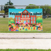 Banderoles Bienvenue à l'école (Insitu)