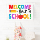 Banderoles bienvenue à l'école (En situation)