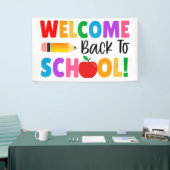 Banderoles bienvenue à l'école (Salon professionnel)