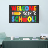 Banderoles bienvenue à l'école (Salon professionnel)