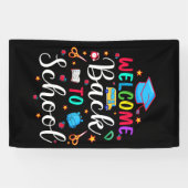 Banderoles Bienvenue À L'École (Horizontal)