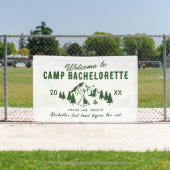 Banderoles Bienvenue au Camp Bachelorette (Insitu)