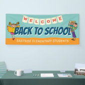 Banderoles Bienvenue Aux Élèves De L'École (Salon professionnel)