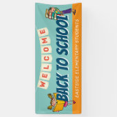 Banderoles Bienvenue Aux Élèves De L'École (Vertical)