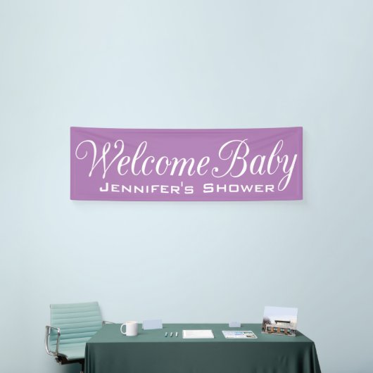 Banderoles Bienvenue bébé (Salon professionnel)