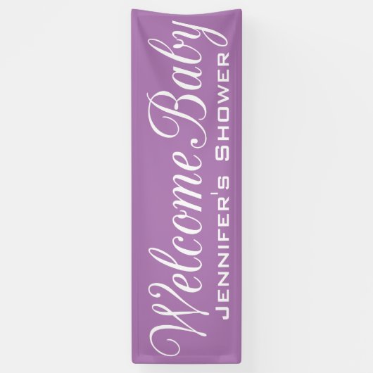 Banderoles Bienvenue bébé (Vertical)