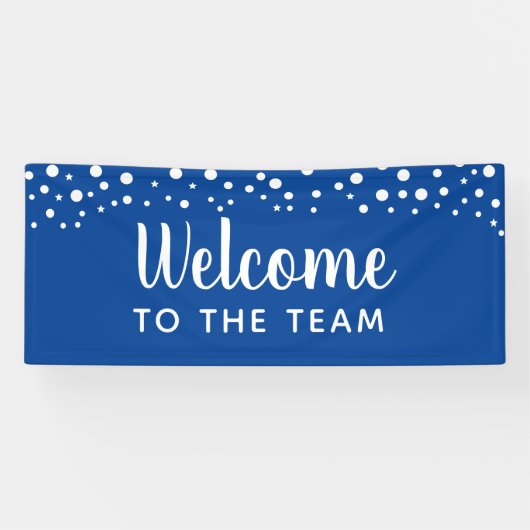 Banderoles Bienvenue dans l'équipe (Horizontal)