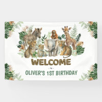 Bienvenue pour l'anniversaire de la Jungle Safari