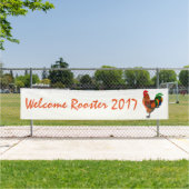 Banderoles Bienvenue Rooster 2017 (En situation)