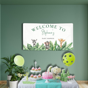 Banderoles Bienvenue Wild One Baby shower