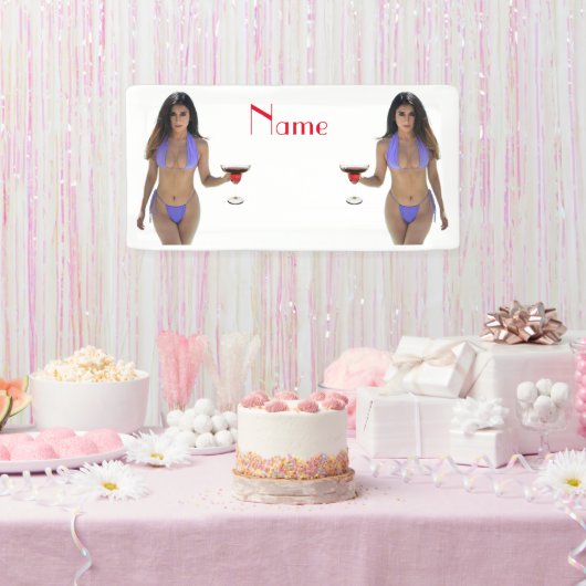 Banderoles Bikini brun beauté Thunder_Cove (Fête)