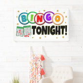 Banderoles Bingo Night Banner (En situation)