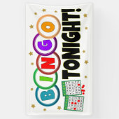 Banderoles Bingo Night Banner (Vertical)