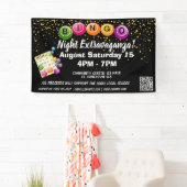 Banderoles Bingo Night Fundraiser Banner (En situation)
