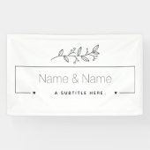 Banderoles Biologique voulez-vous m'épouser orion nebula ÉDIT (Horizontal)