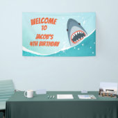 Banderoles Birthday Banner Pool party garçon Ocean Splish (Salon professionnel)