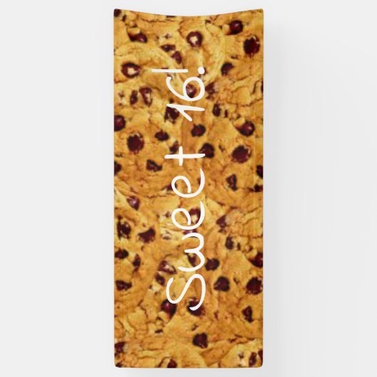 Banderoles biscuits aux puces de chocolat (Vertical)