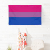Banderoles Bisexual pride (En situation)