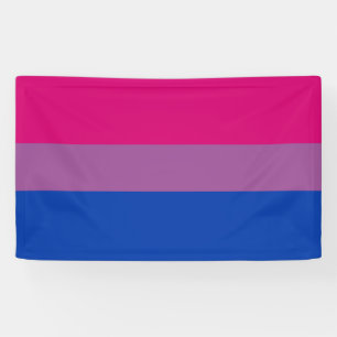 Banderoles Bisexual pride