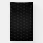 Banderoles Bitcoin Noir (Verticale)