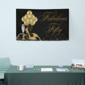 Banderoles Black Gold High talon Chaussure perles 50e anniver (Salon professionnel)