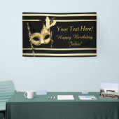 Banderoles Black Gold Masquerade (Salon professionnel)