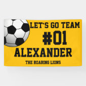 Banderoles Black Gold Team Spirit (Horizontal)