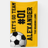 Banderoles Black Gold Team Spirit (Vertical)