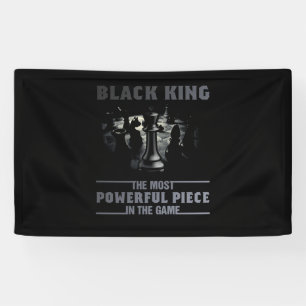 Banderoles Black King la pièce la plus puissante du jeu