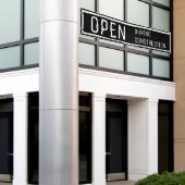 Banderoles Black Open pendant la construction (Bâtiment extérieur)