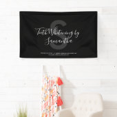 Banderoles Blanchiment Des Dents Monogramme Script (En situation)