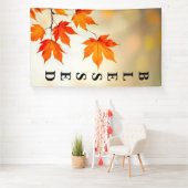 Banderoles Blessed Beyond the Season (Insitu)