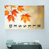 Banderoles Blessed Beyond the Season (Salon professionnel)