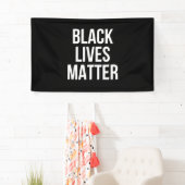 Banderoles BLM Black Lives Matt BANNER (En situation)