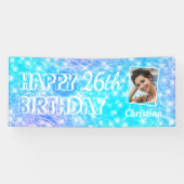 Banderoles Blue Water Pool Party Beach Party (Horizontal)