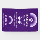 Banderoles Blueberry Muffin Baker (Horizontal)
