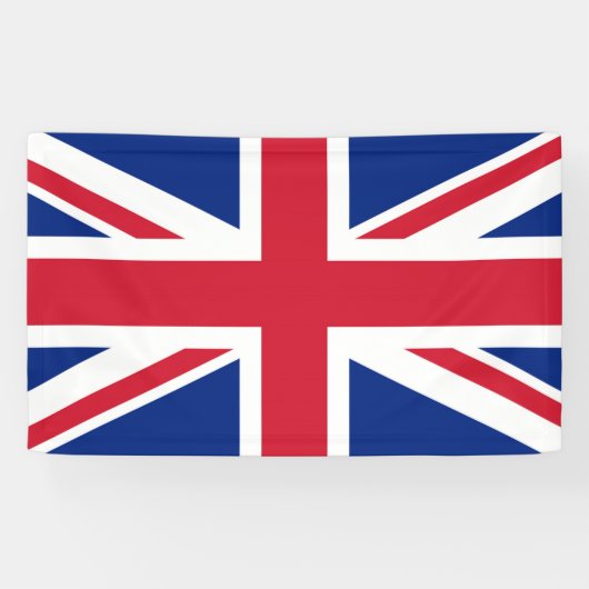 Banderoles Bnrcn de l'indicateur Union Jack (Horizontal)