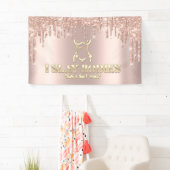 Banderoles Body Sculpting Beauté Logo Parties scintillant Gol (En situation)