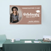 Banderoles Boho Arch Chic Graduation décoration de la terre (Salon professionnel)