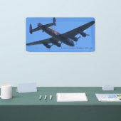 Banderoles bombardier Lancaster Avro. RAF. 1942 (Salon professionnel)