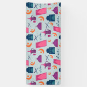 Banderoles Bon Motif du Ramadan (Vertical)