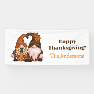 Banderoles Bon thanksgiving des nomes scandinaves
