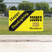 Banderoles Bon thanksgiving Zest4Kindness (En situation)