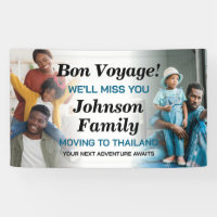 Bon Voyage Départ Personnalisé à l'Étranger