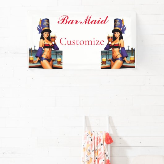 Banderoles Bonafide barre serveuse Thunder_Cove (Insitu)