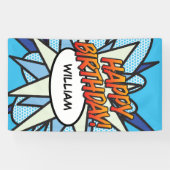 BANDEROLES BONJOUR D'ANNIVERSAIRE B.D. (Horizontal)